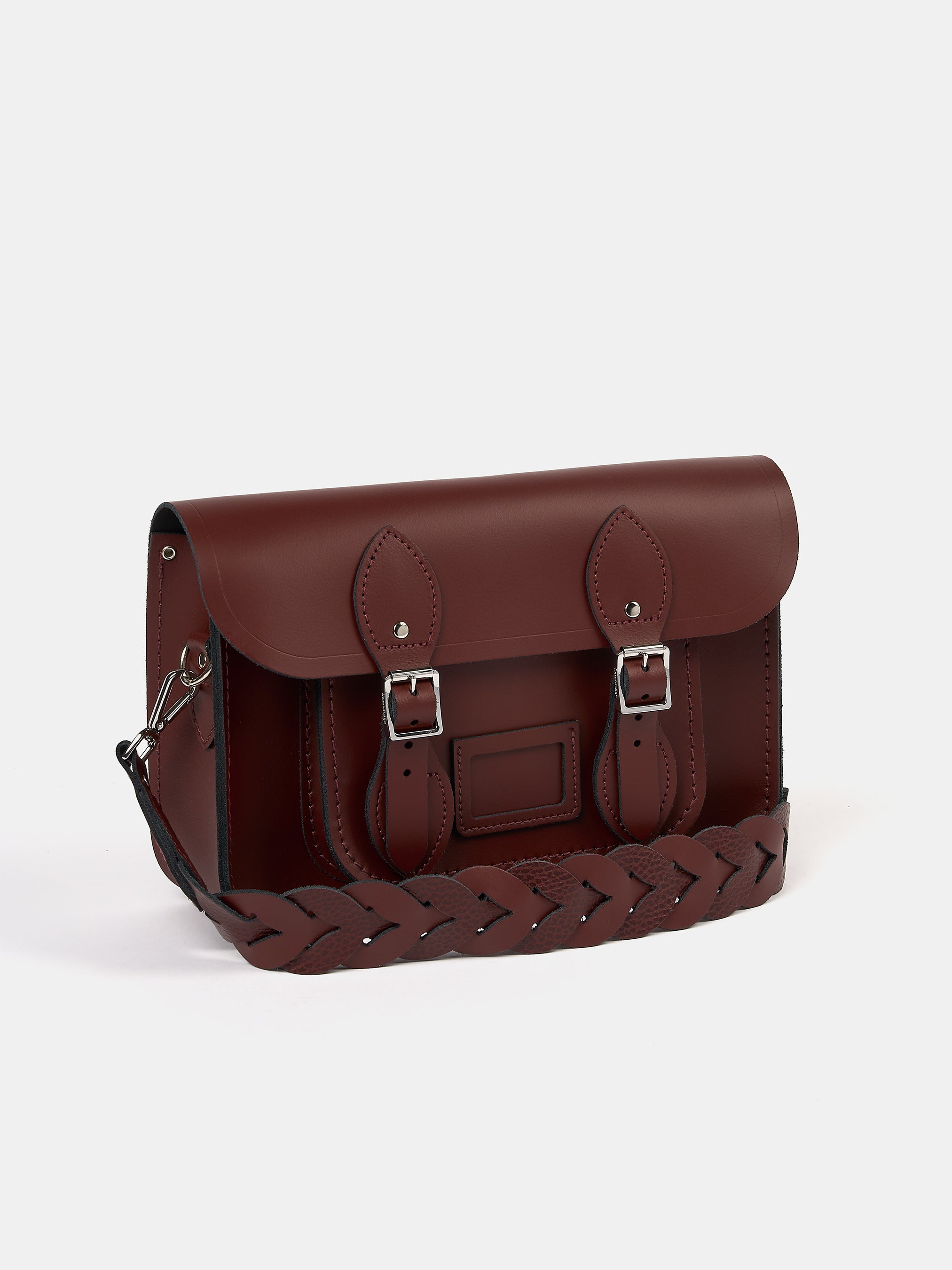 The Satchel Shoulder Bag - Oxblood