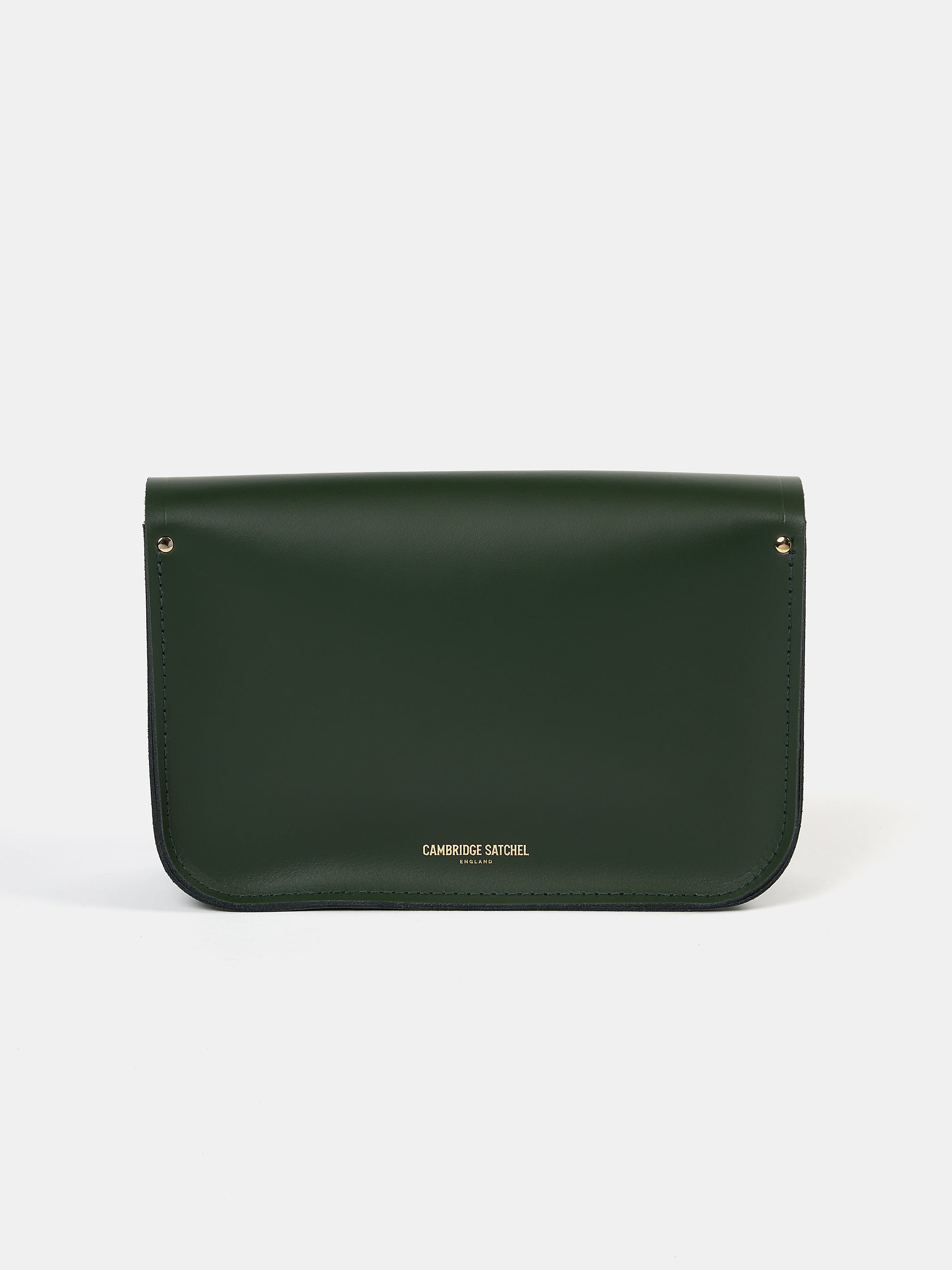 The Satchel Shoulder Bag - Racing Green