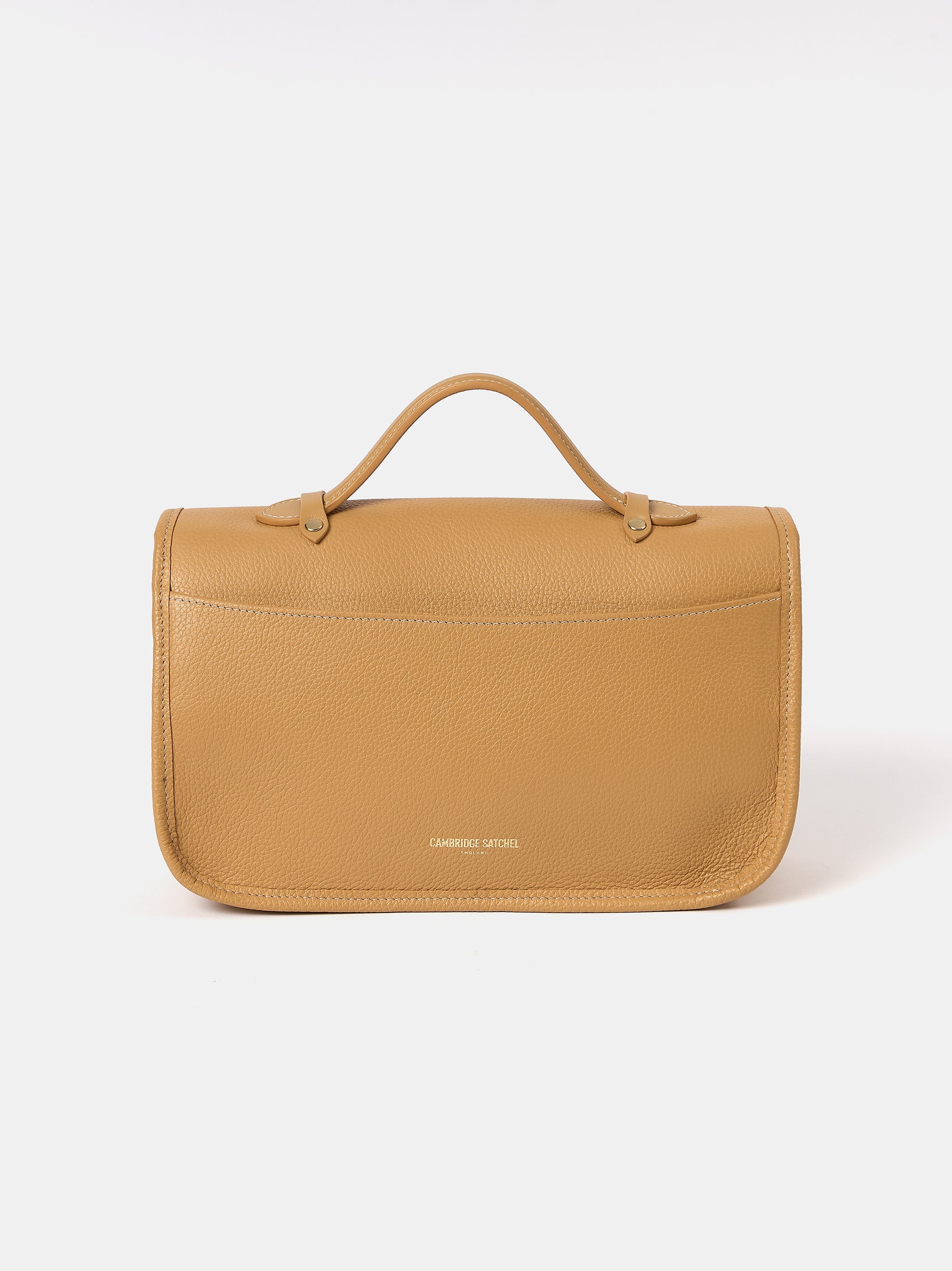 The Soft Satchel - Sand Calf Grain