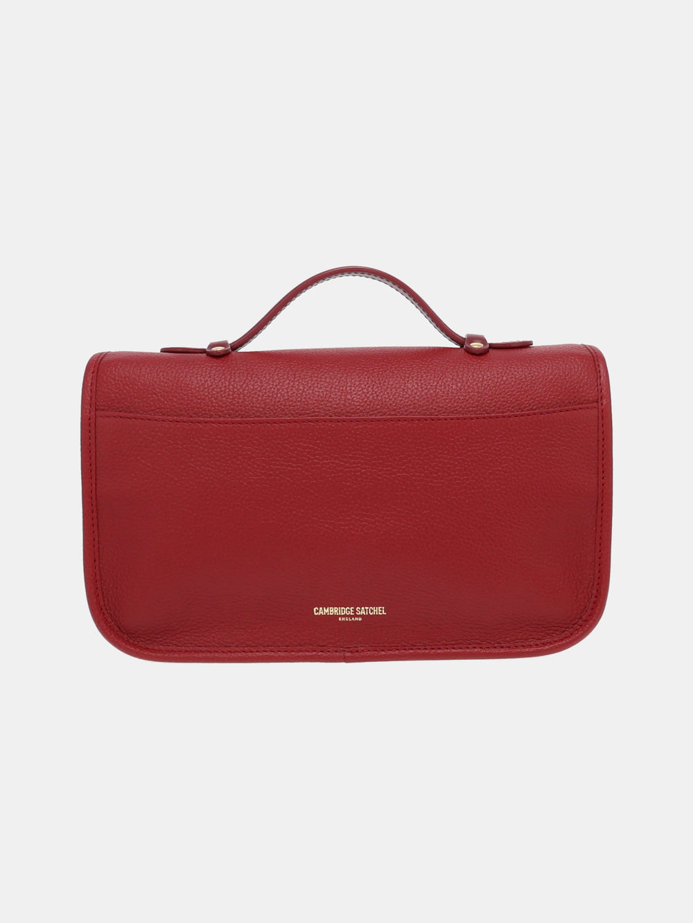 The Soft Satchel - Cherry Red