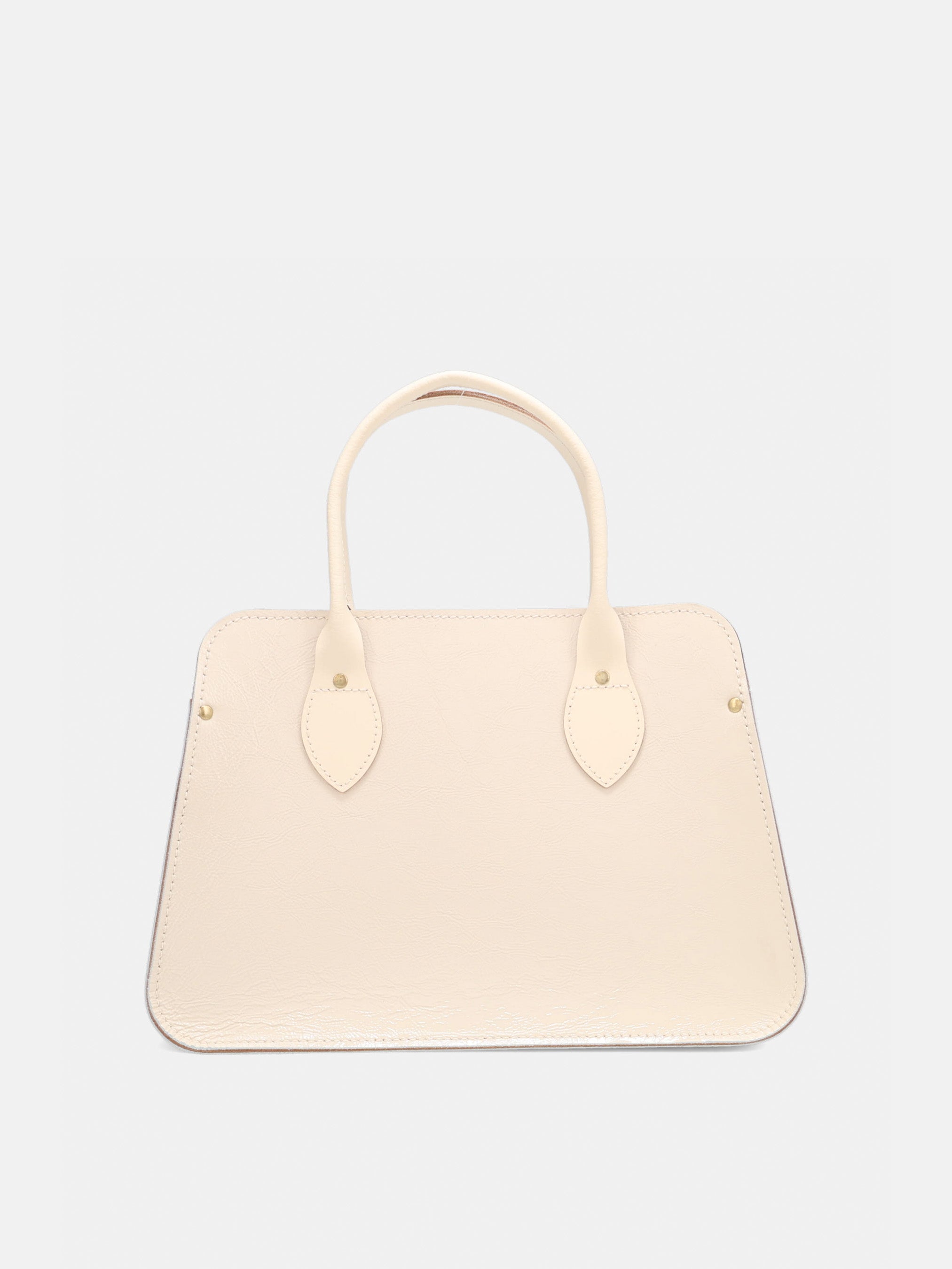 The Mini Work Bag - Vanilla Patent