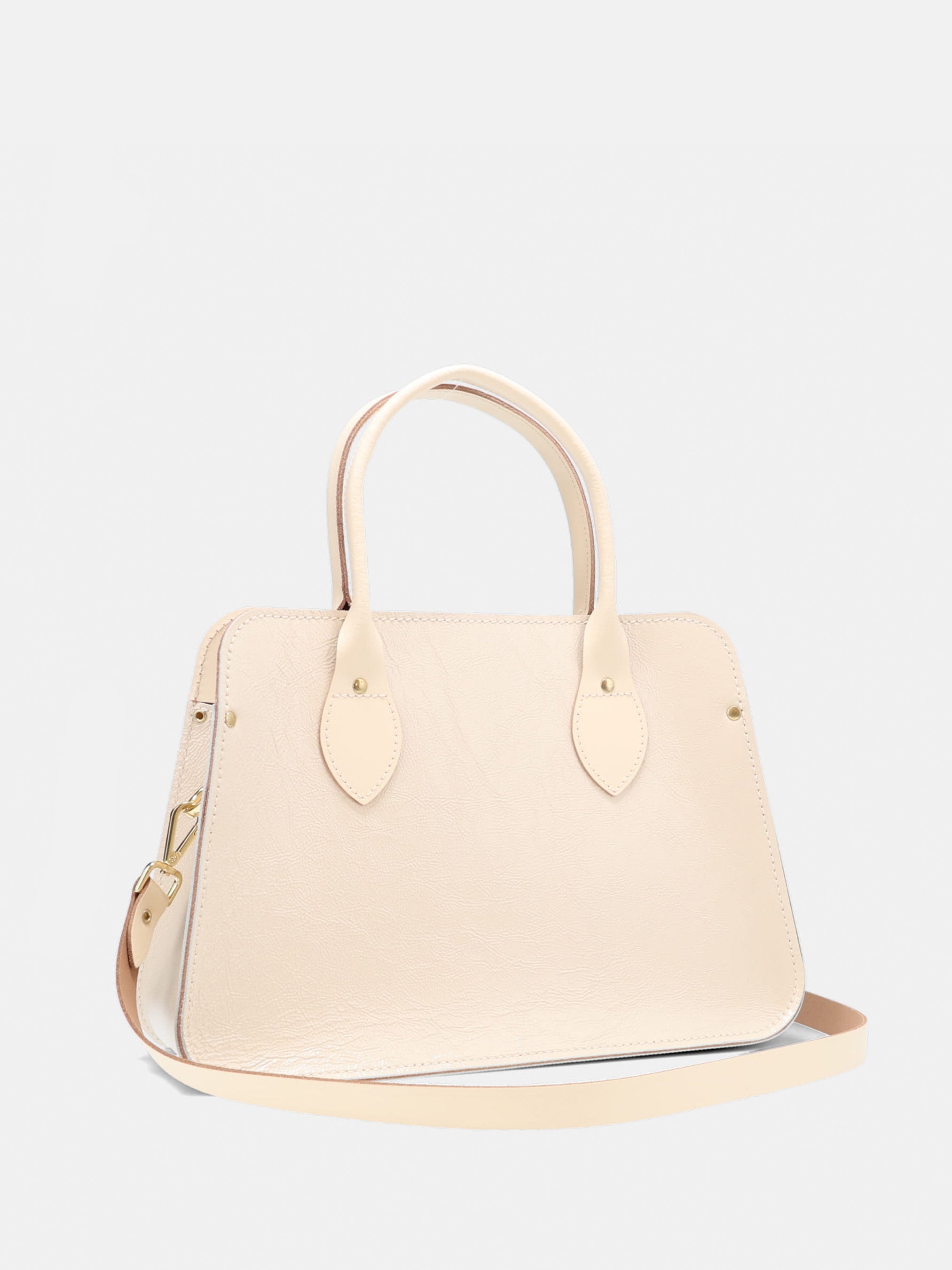 The Mini Work Bag - Vanilla Patent