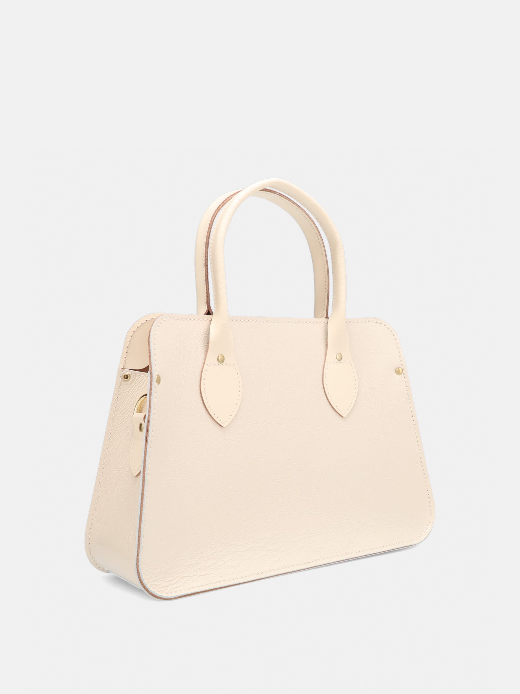 The Mini Work Bag - Vanilla Patent