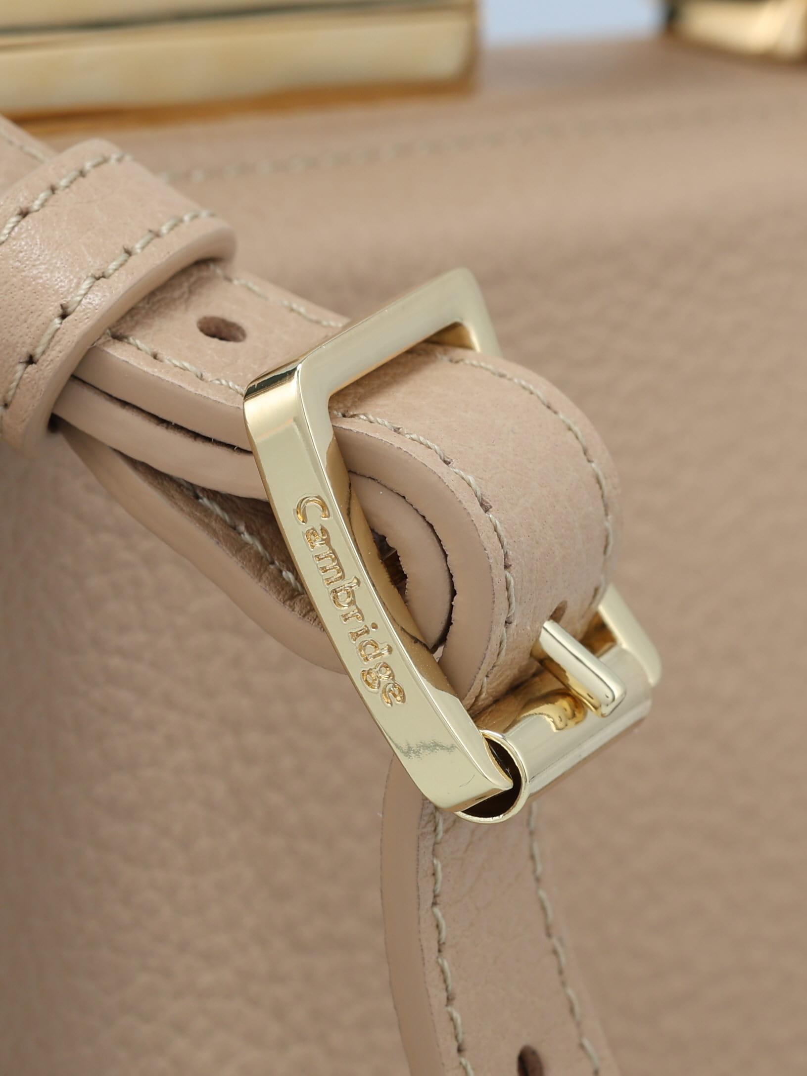 The Mini Sophie - Latte Calf Grain