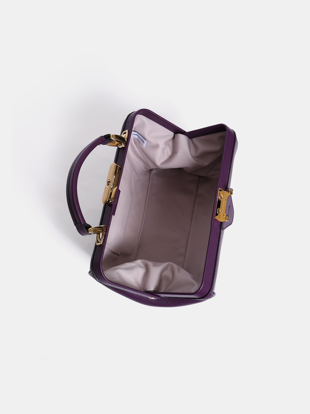 The Sophie -  Violet Calf Grain