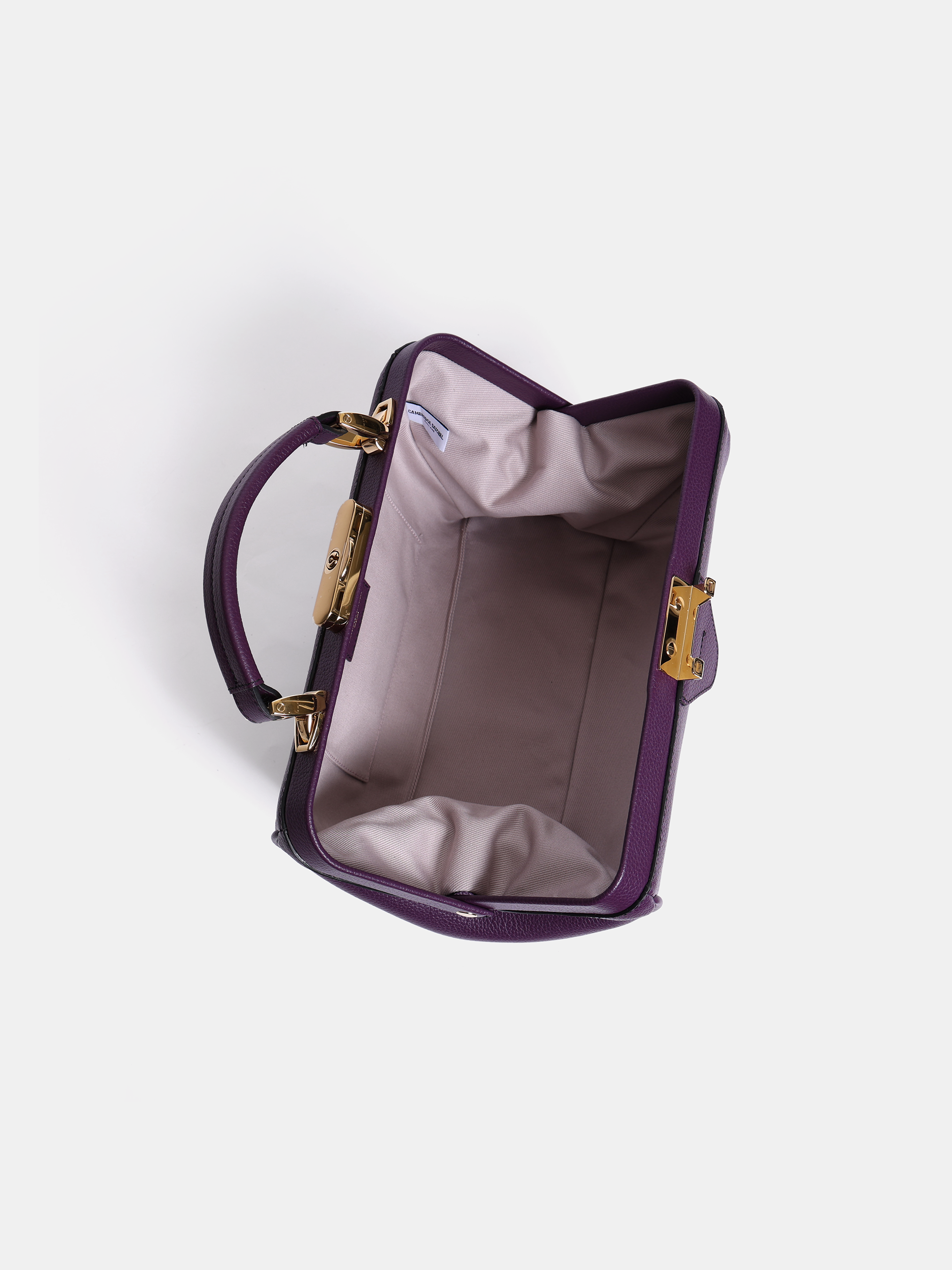 The Sophie -  Violet Calf Grain