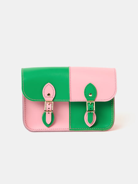 ローズバド ビスチェ Binocular Crossbody Bag - Popular Pink Celtic with 'G' Plate