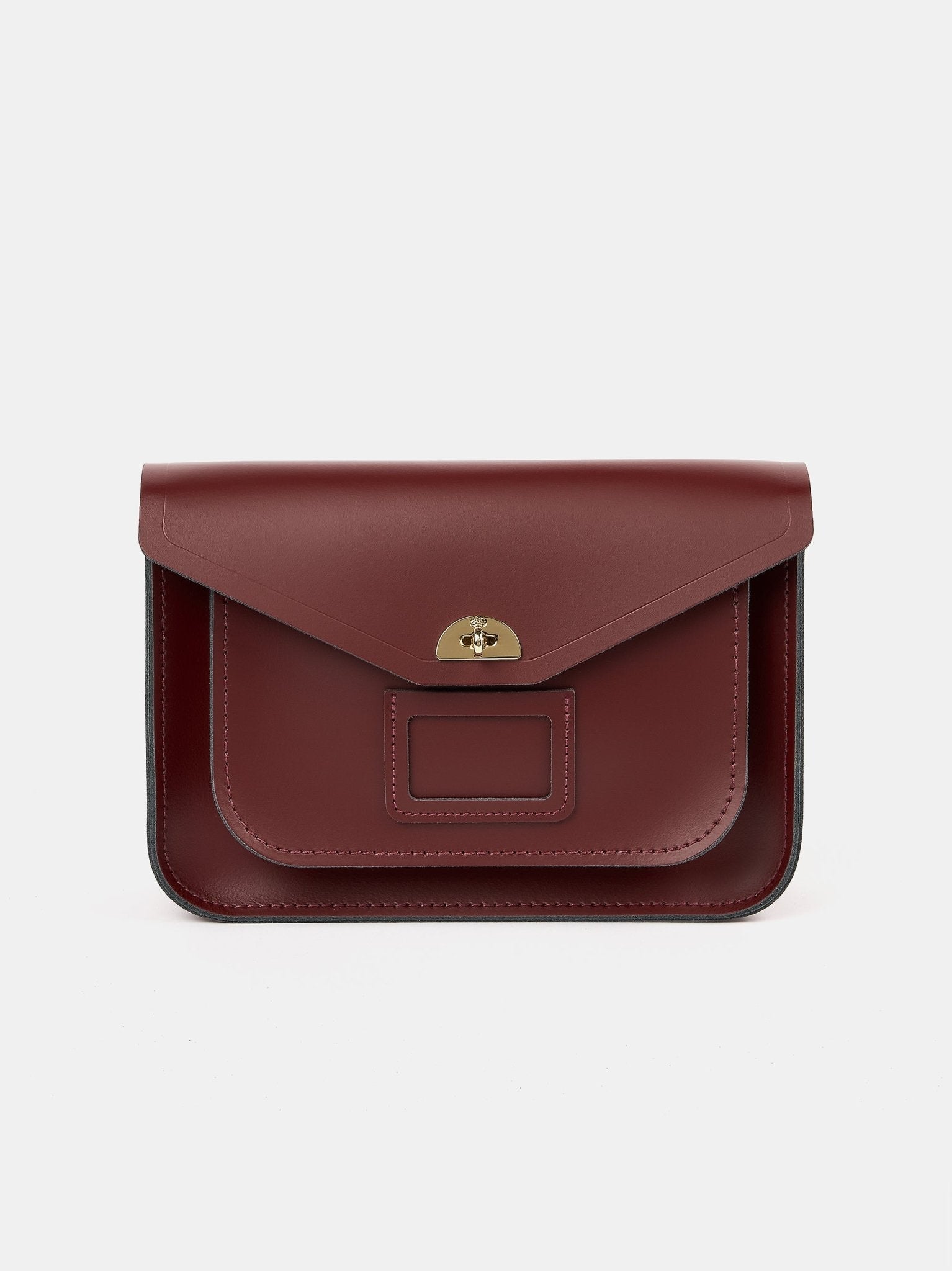 The Twist Lock Satchel - Oxblood - Cambridge Satchel