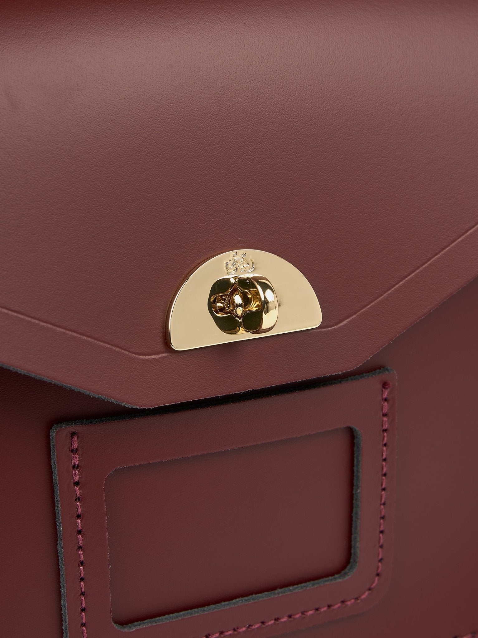 The Twist Lock Satchel - Oxblood - Cambridge Satchel US Store