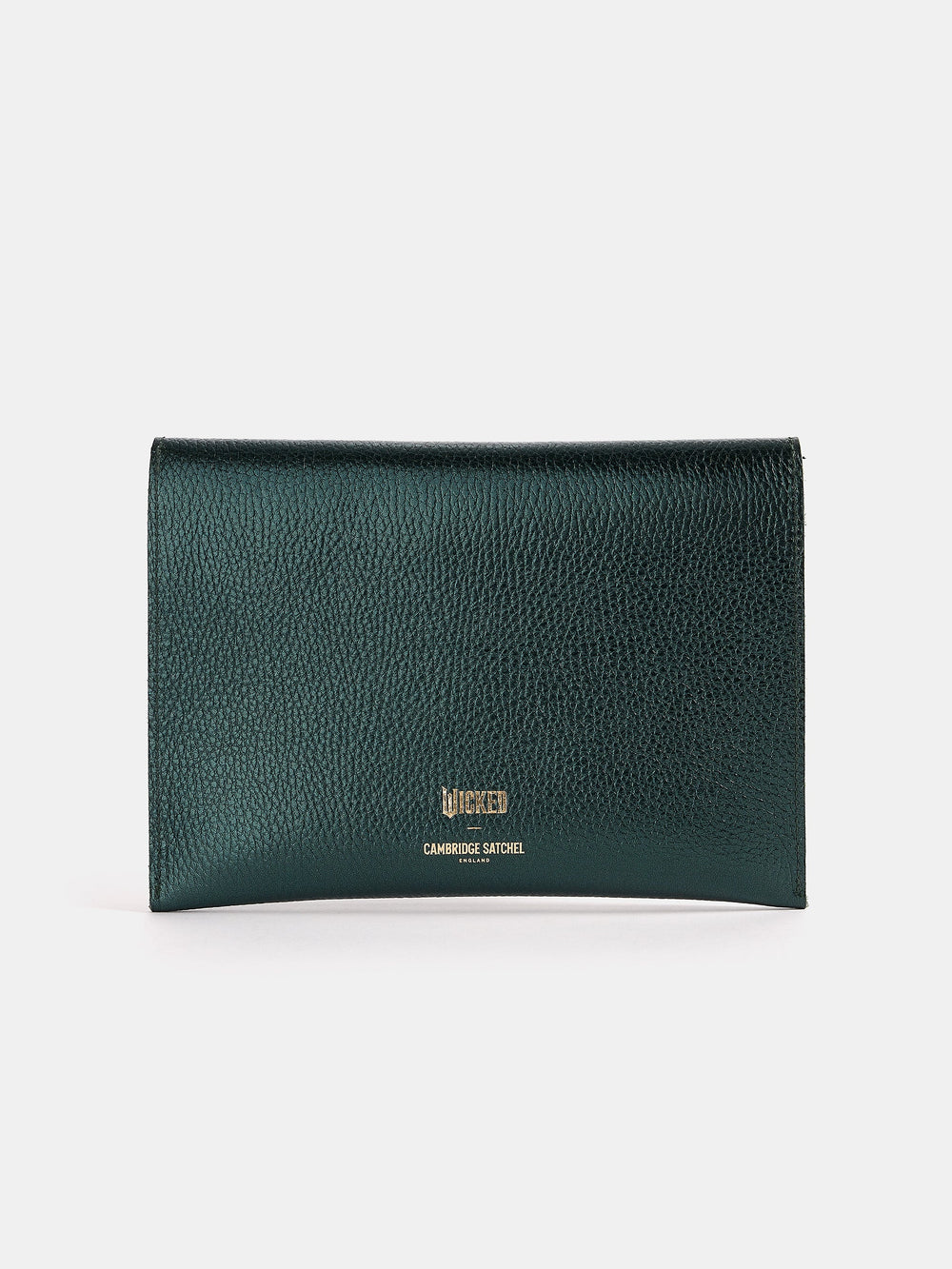 The Twist Lock Pouch - Metallic Emerald
