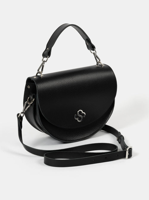 The Kate - Black Celtic Grain - Cambridge Satchel US Store