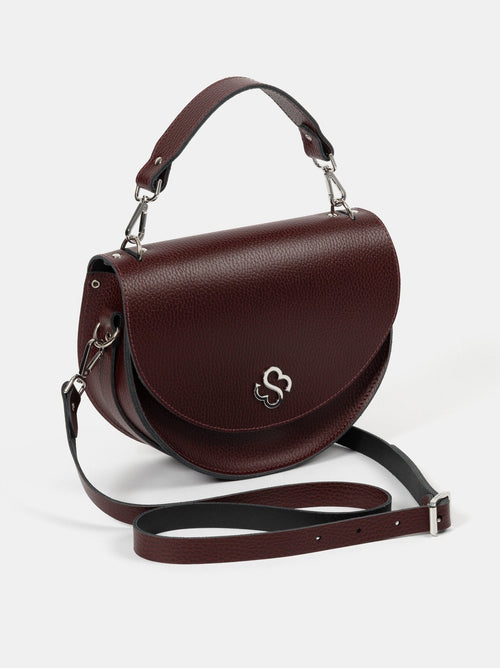 The Kate - Oxblood Celtic Grain - Cambridge Satchel US Store