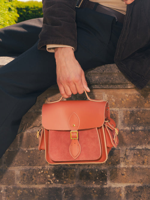 The Traveller - Cinnamon with Suede