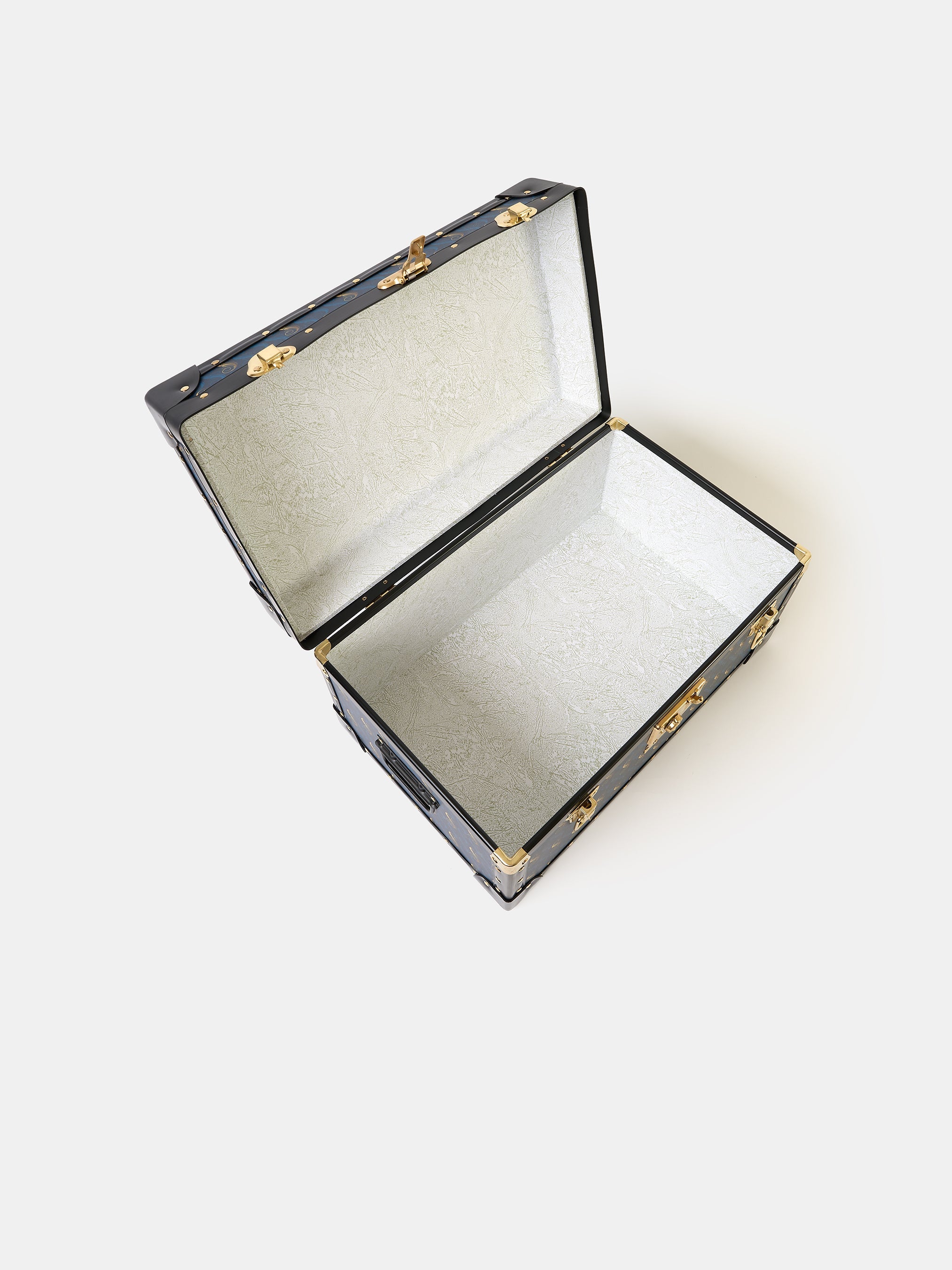 The Treasure Trunk - Shiz Blue with 'S' Repeat Print