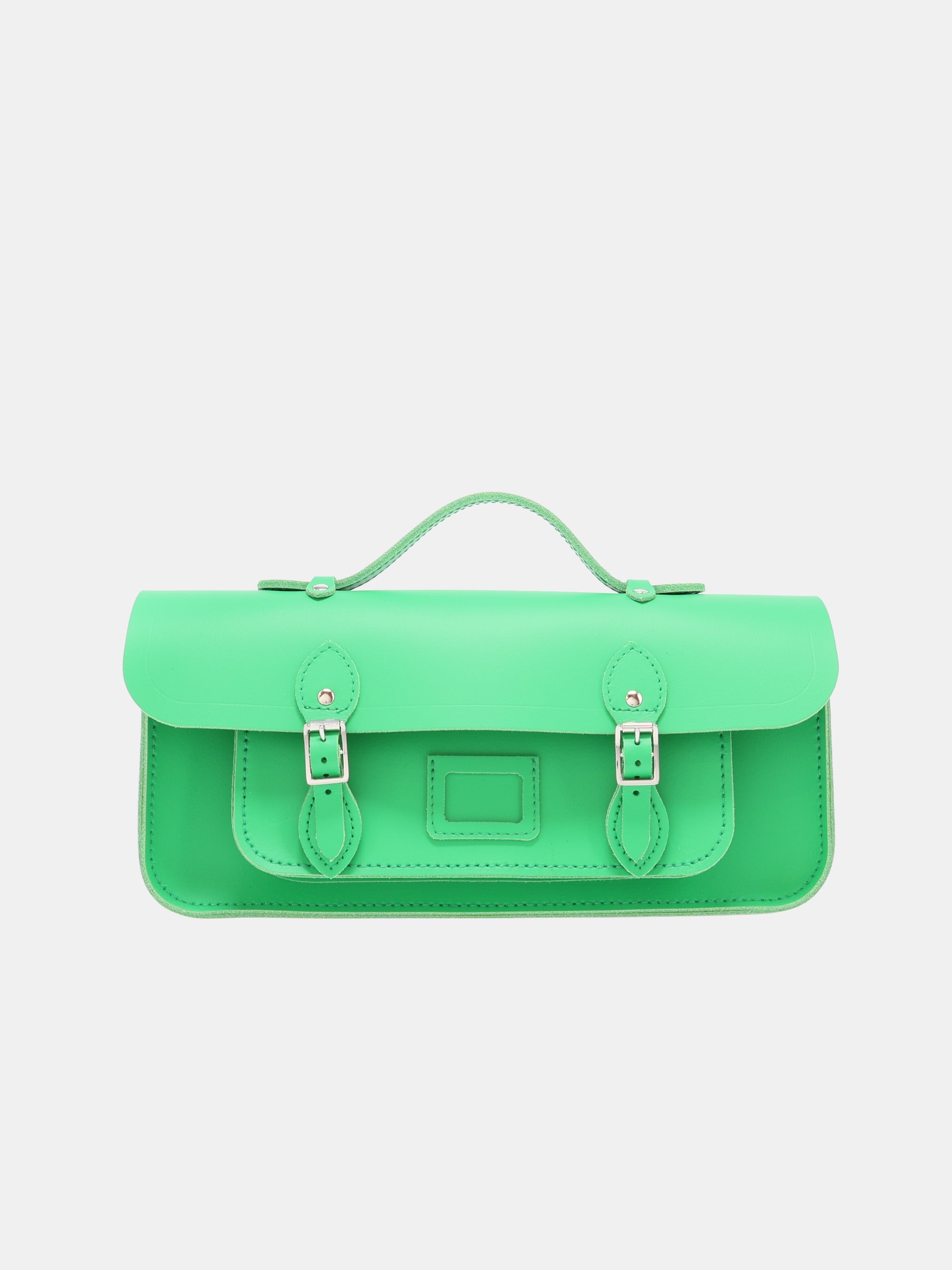 The Long Satchel - Bright Green