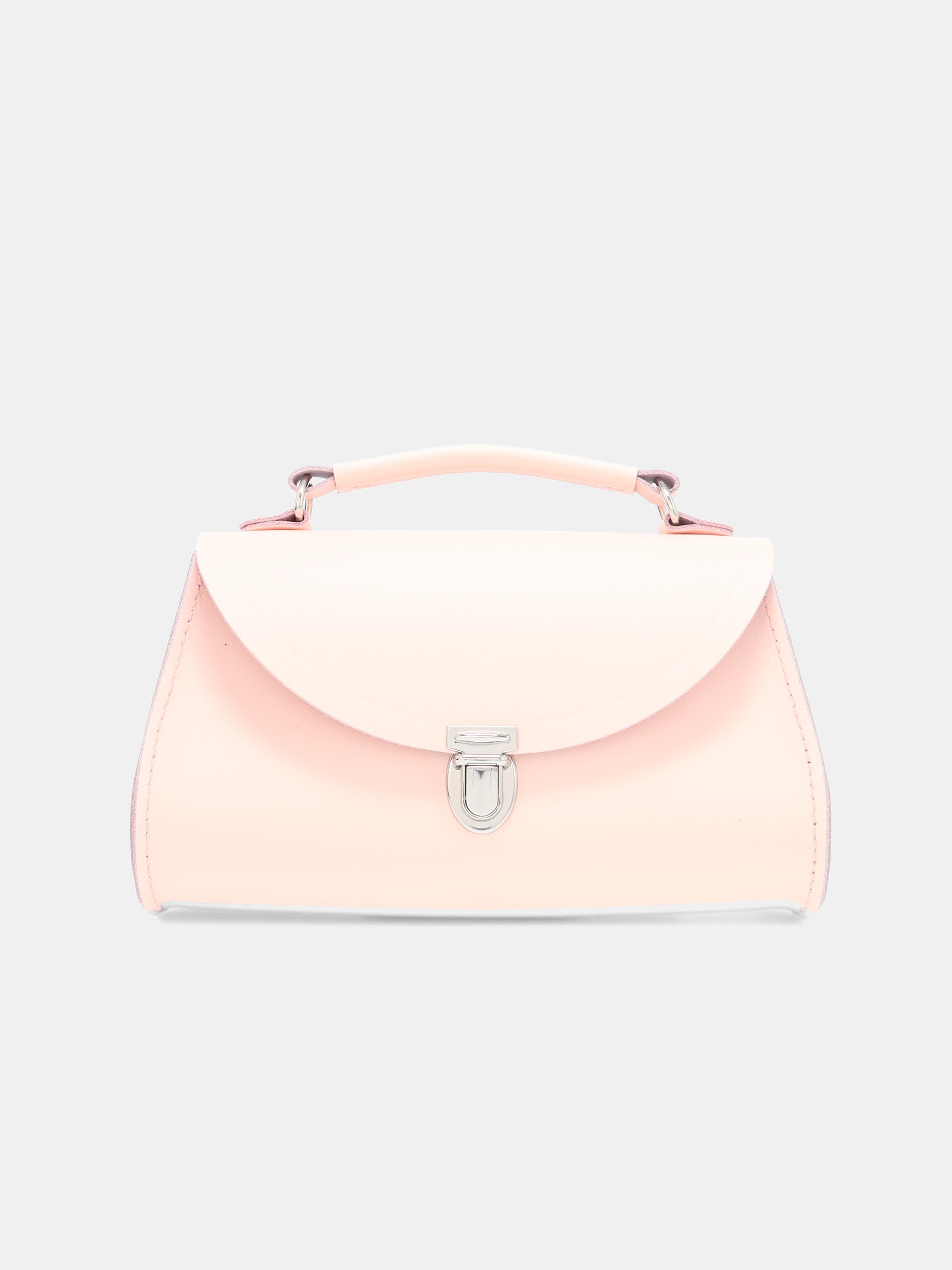 The Poppy Pink Leather Mini Grab Bag | Cambridge Satchel