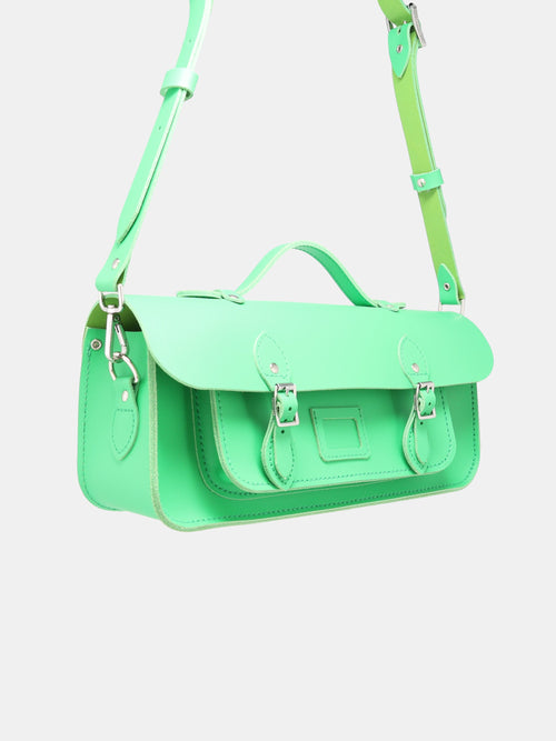 The Long Satchel - Bright Green