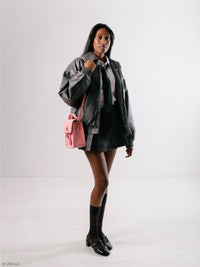 The Emily -  Oxblood Saffiano