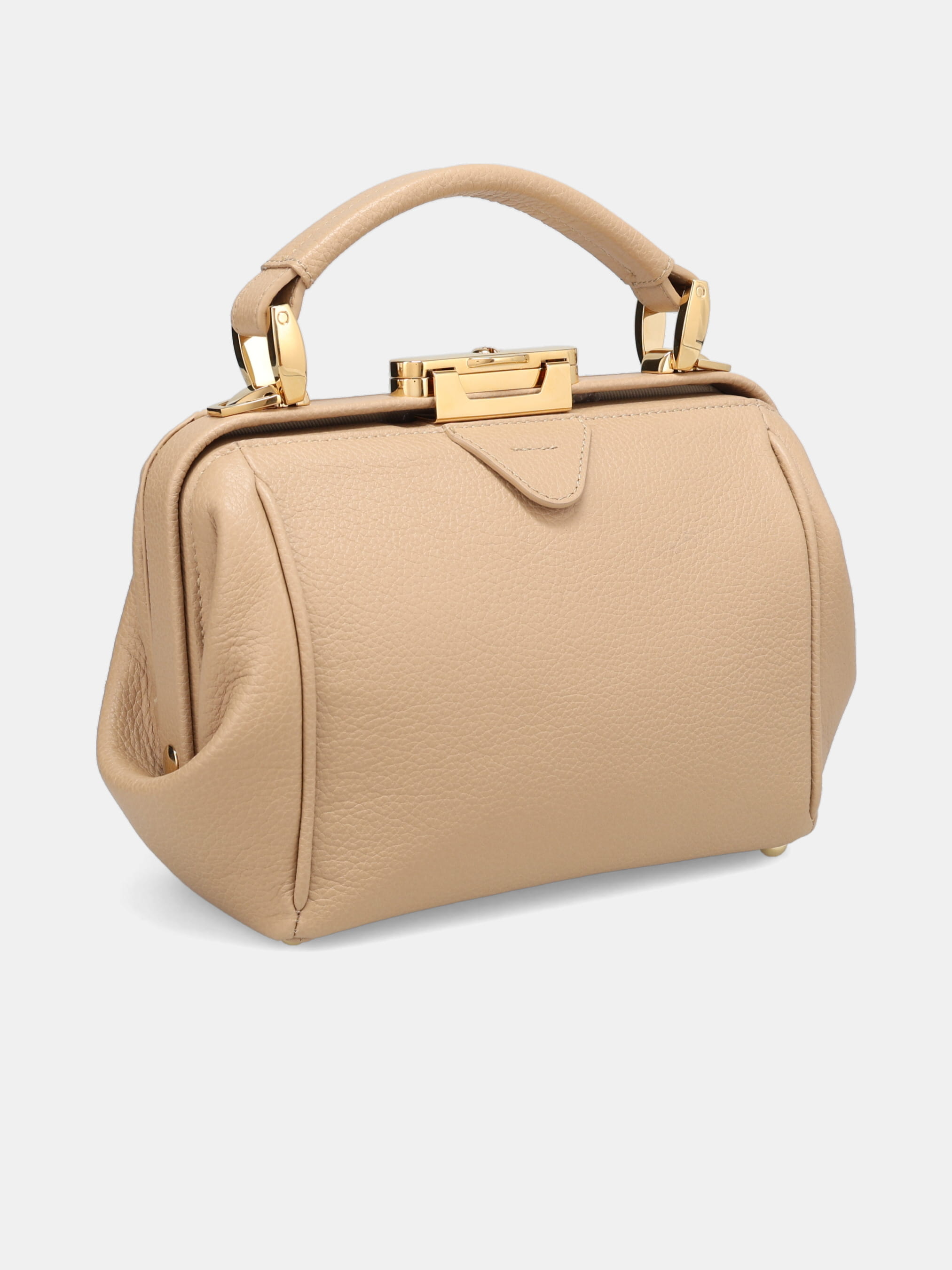 The Mini Sophie - Latte Calf Grain