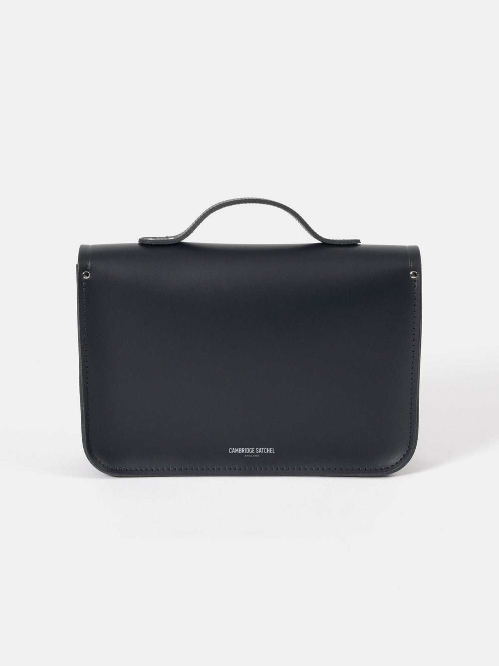 The 11 Inch Batchel - Clay, Oxblood & Navy - Cambridge Satchel US Store