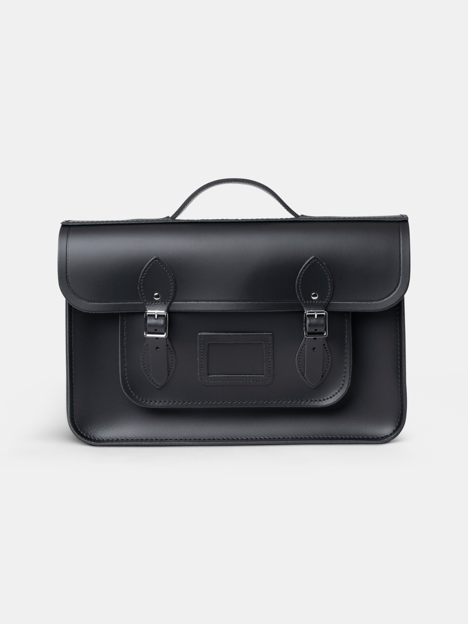 The 15 Inch Batchel - Black - Cambridge Satchel