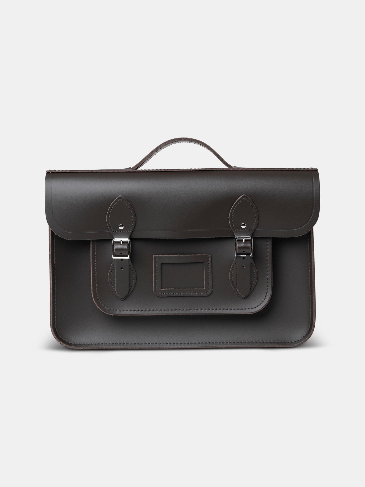 The 15 Inch Batchel - Dark Brown - The Cambridge Satchel Co.