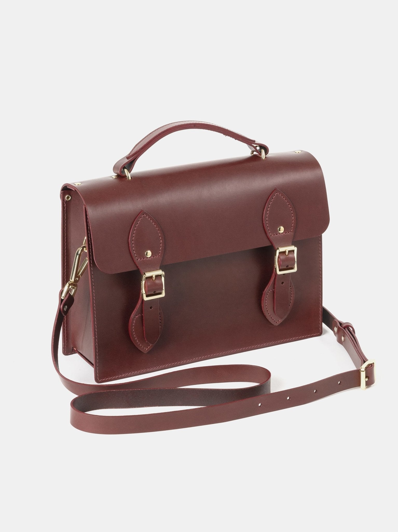 The Artisan - Burgundy - Cambridge Satchel US Store