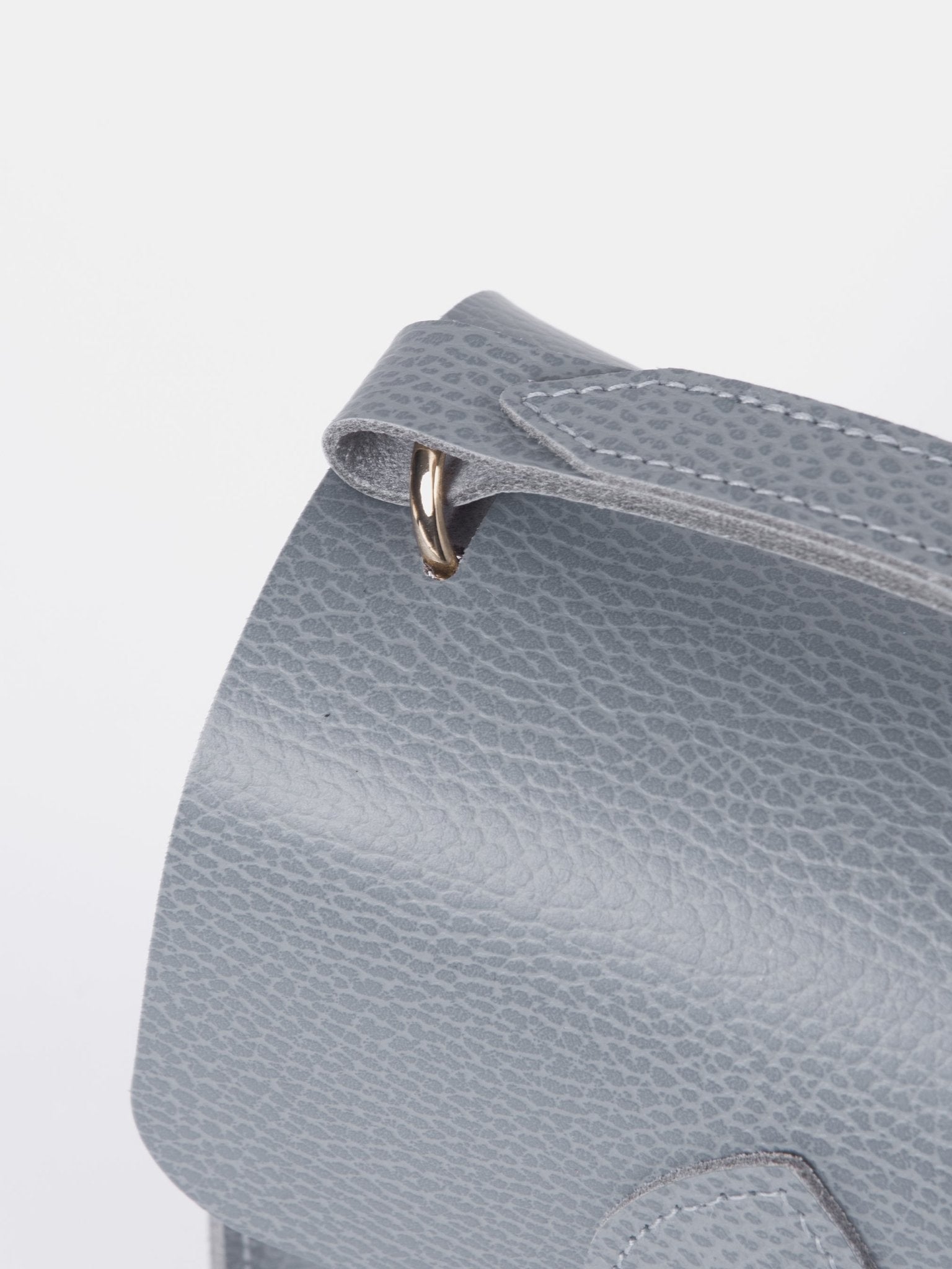 The Binocular Bag - French Grey Celtic Grain