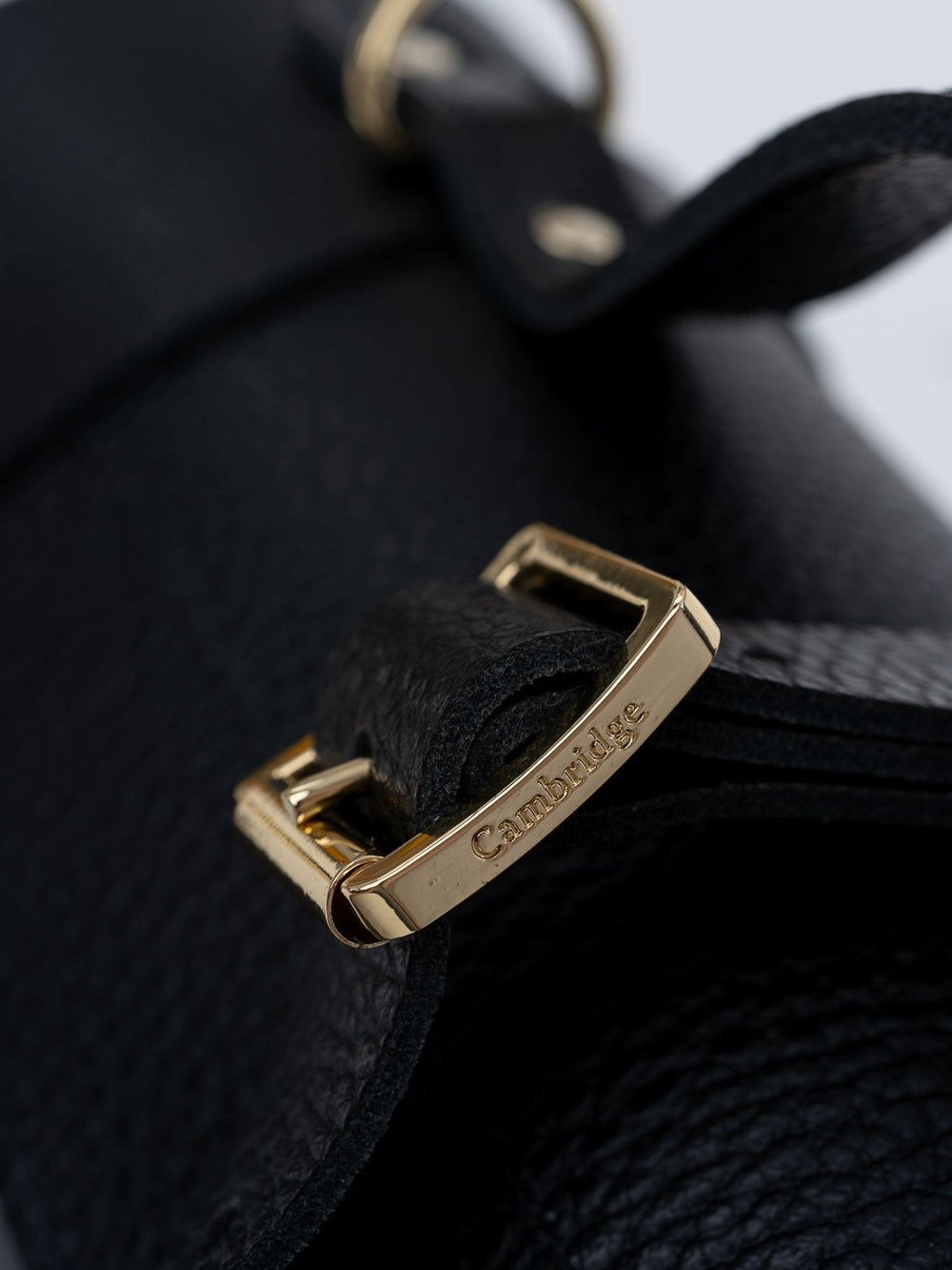 The Bowls Bag - Black Celtic Grain - Cambridge Satchel US Store