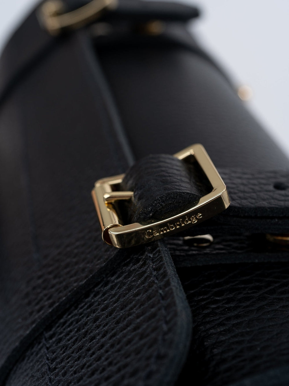 The Bowls Bag - Black Celtic Grain - Cambridge Satchel US Store