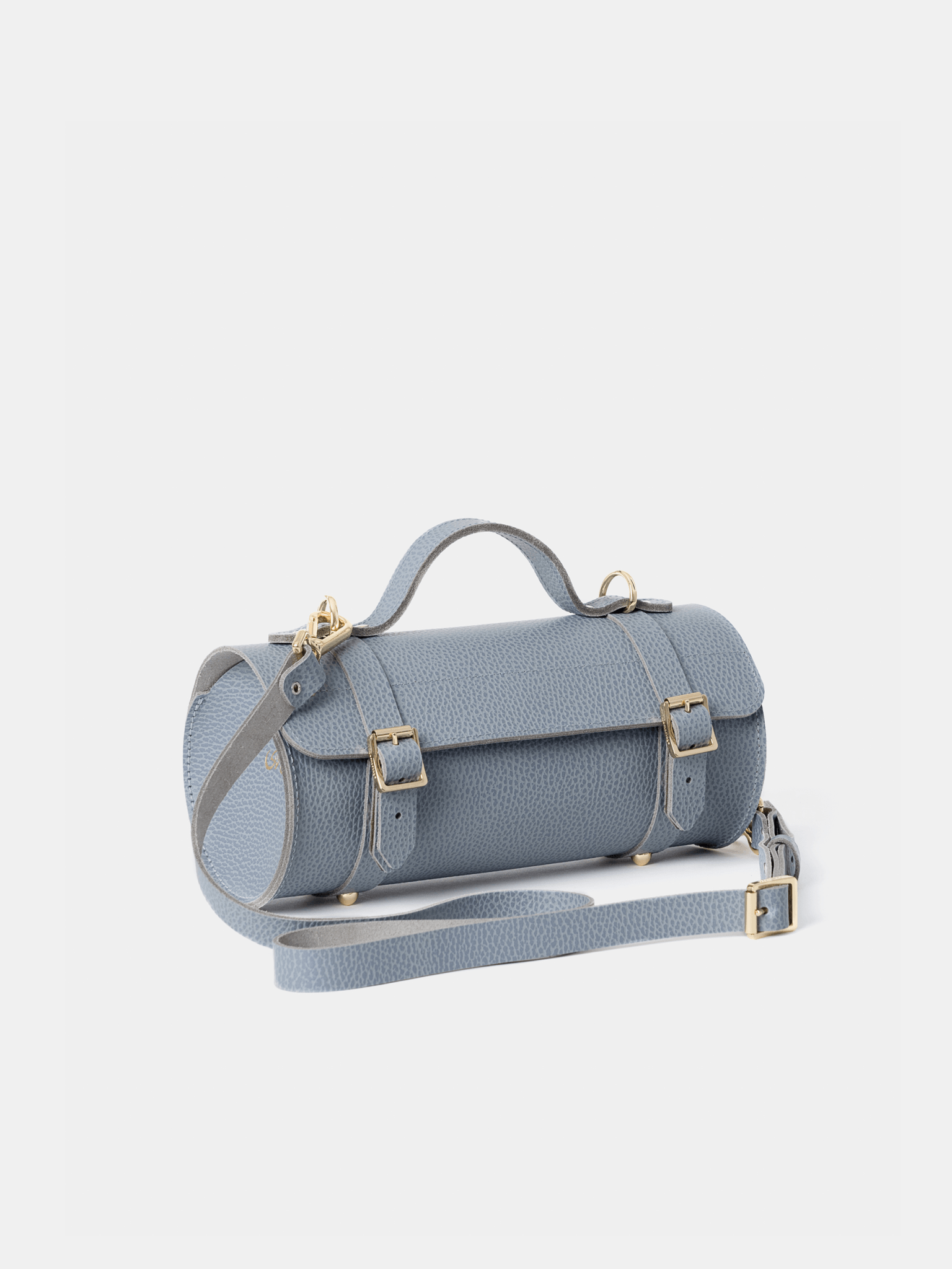 The Bowls Bag - French Grey Celtic Grain - The Cambridge Satchel Co.