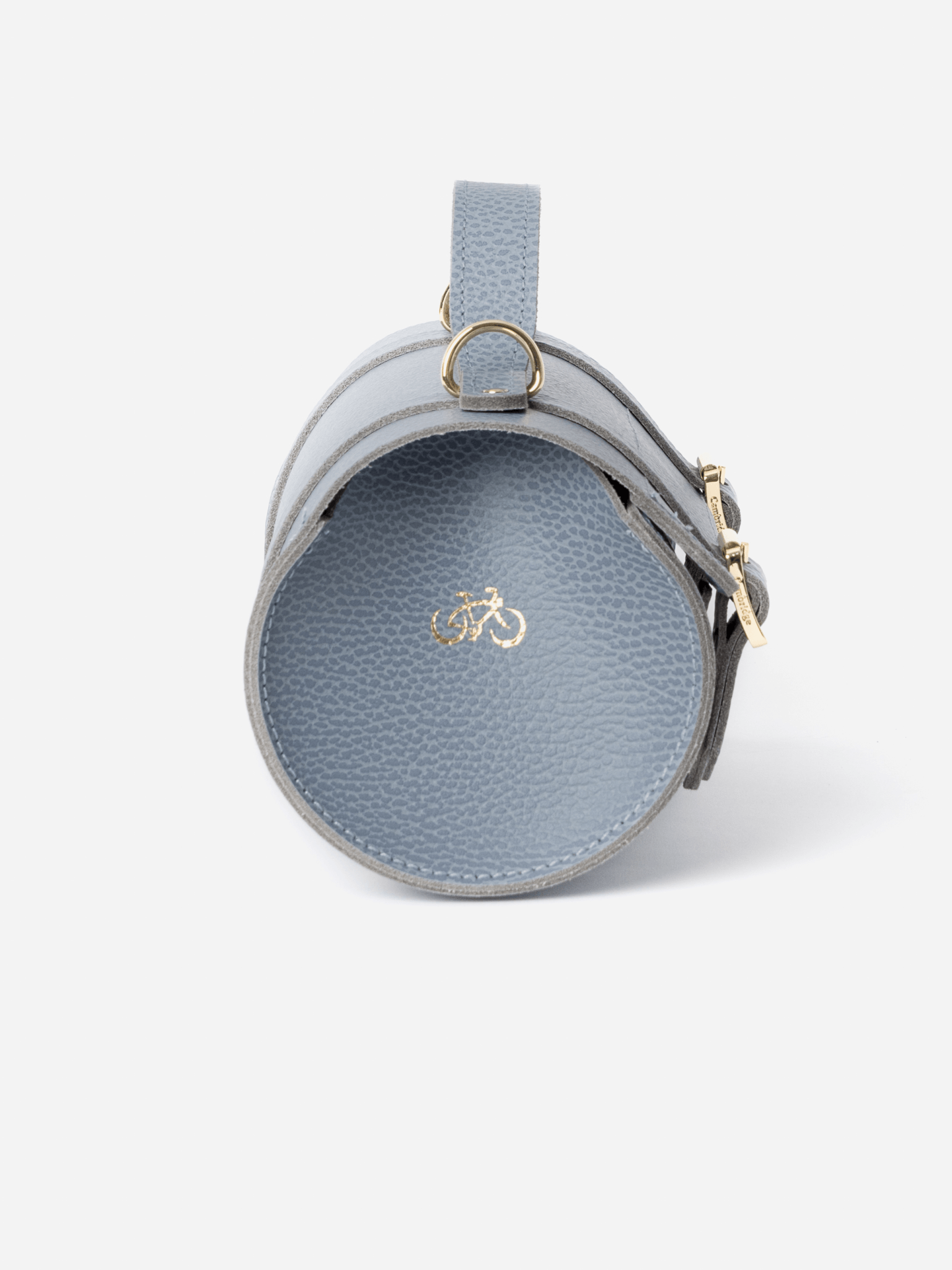 The Bowls Bag - French Grey Celtic Grain - The Cambridge Satchel Co.