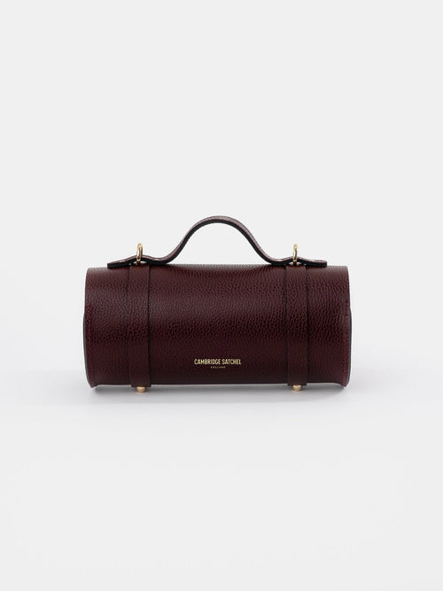 The Bowls Bag - Oxblood Celtic Grain - Cambridge Satchel US Store