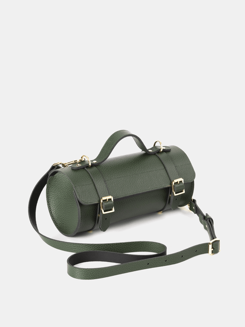 The Bowls Bag - Racing Green Celtic Grain - Cambridge Satchel US Store