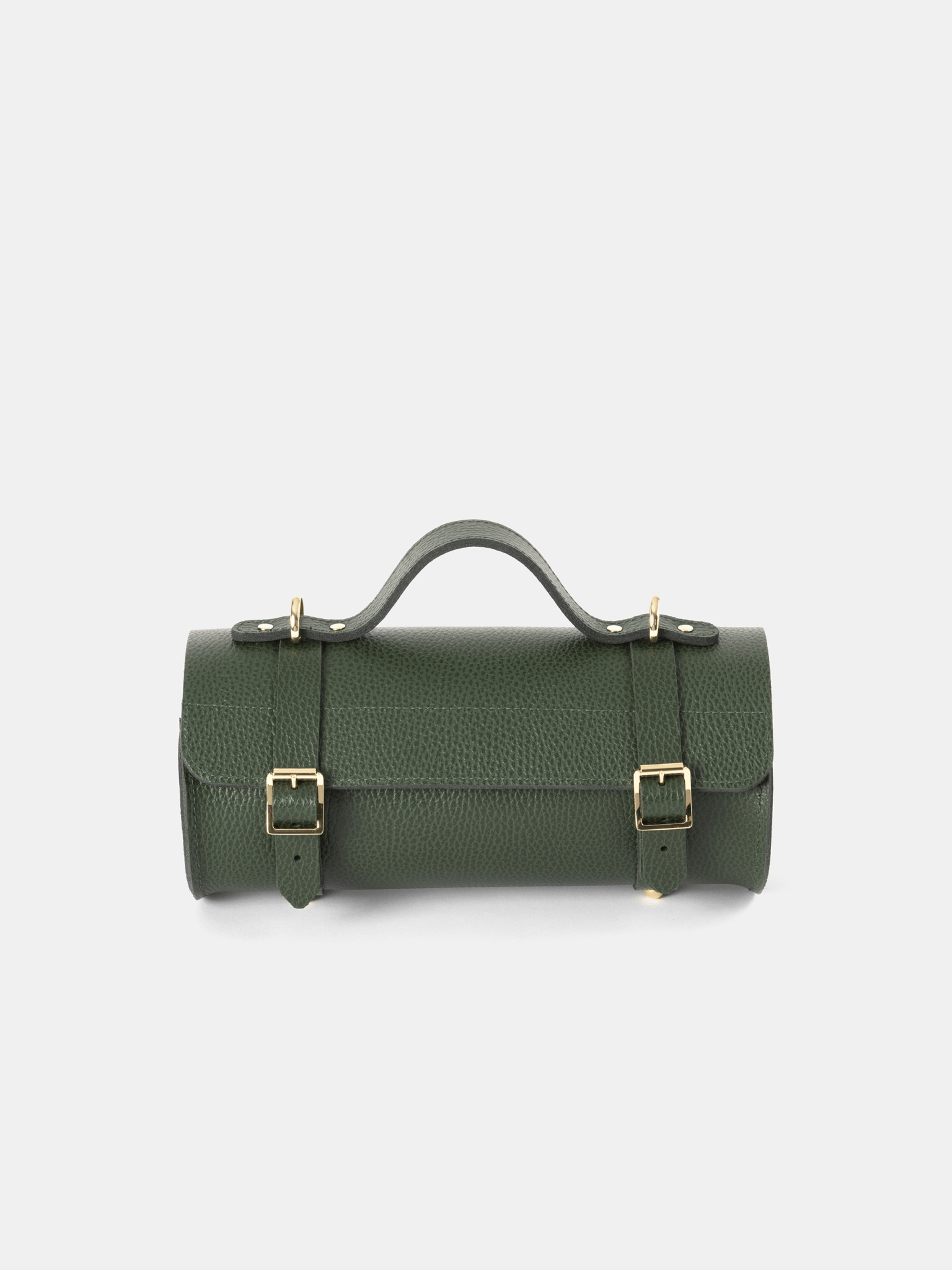 The Bowls Bag - Racing Green Celtic Grain - Cambridge Satchel