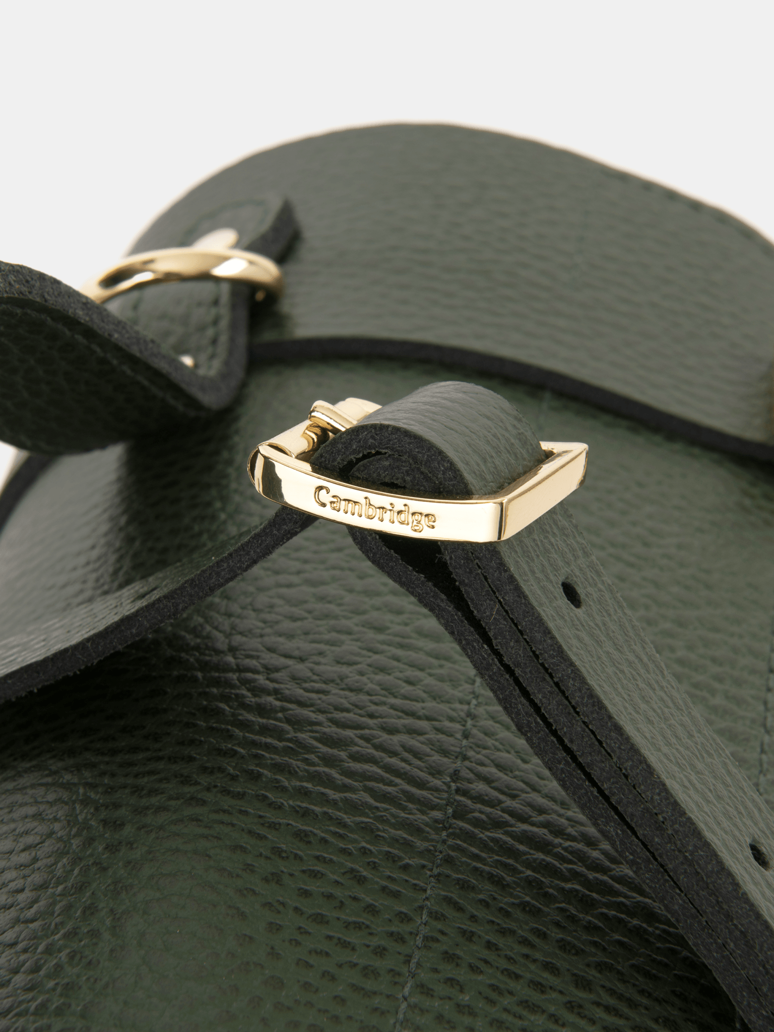 The Bowls Bag - Racing Green Celtic Grain - Cambridge Satchel US Store