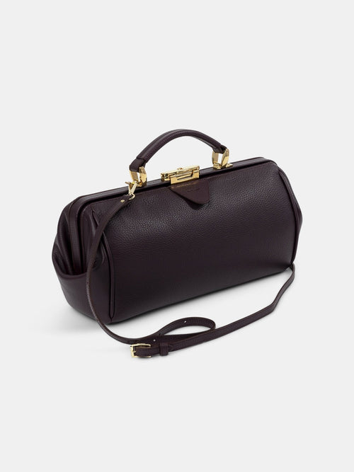 The Doctor's Bag -  Bordeaux Calf Grain