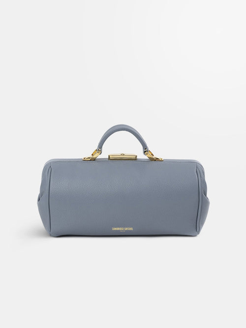 The Doctor's Bag - French Grey Calf Grain - Cambridge Satchel