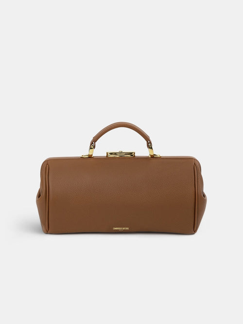 The Doctor's Bag - Havana Brown Calf Grain - Cambridge Satchel