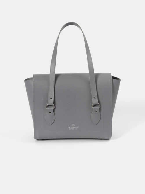 The Emily - Slate Grey Matte Saffiano - The Cambridge Satchel Co.