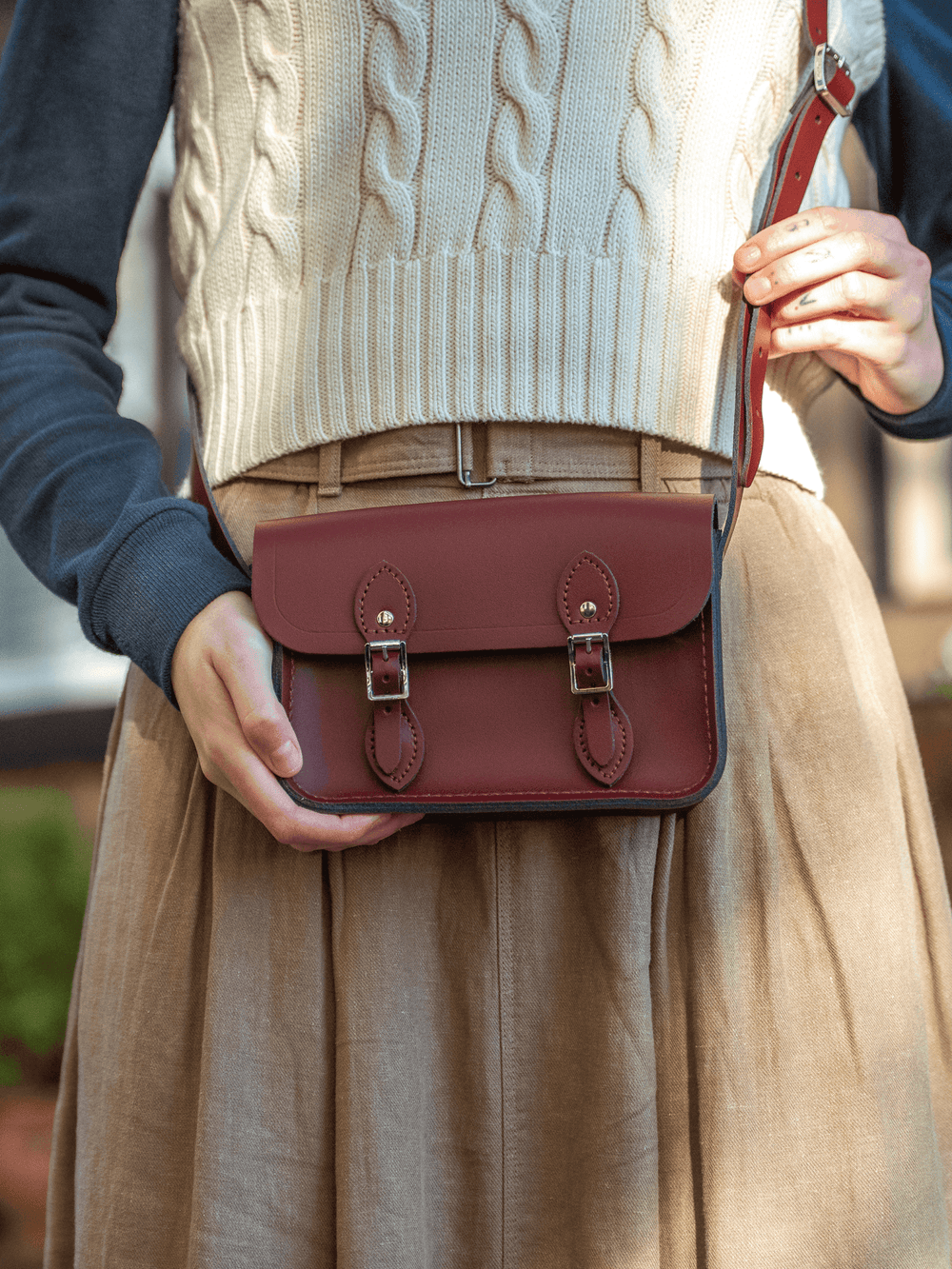 The Little One - Oxblood - Cambridge Satchel US Store