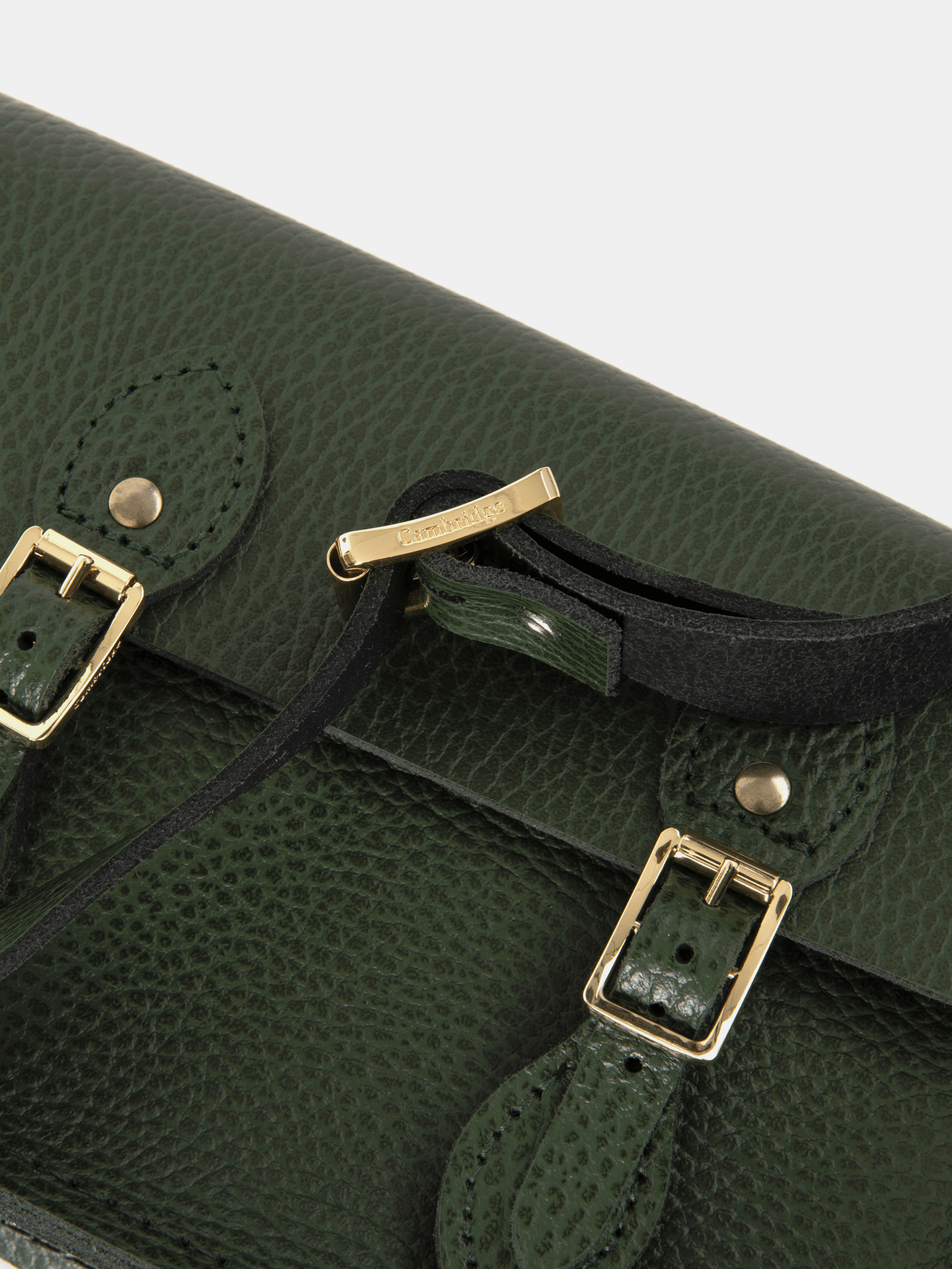 The Little One - Racing Green Celtic Grain - Cambridge Satchel US Store