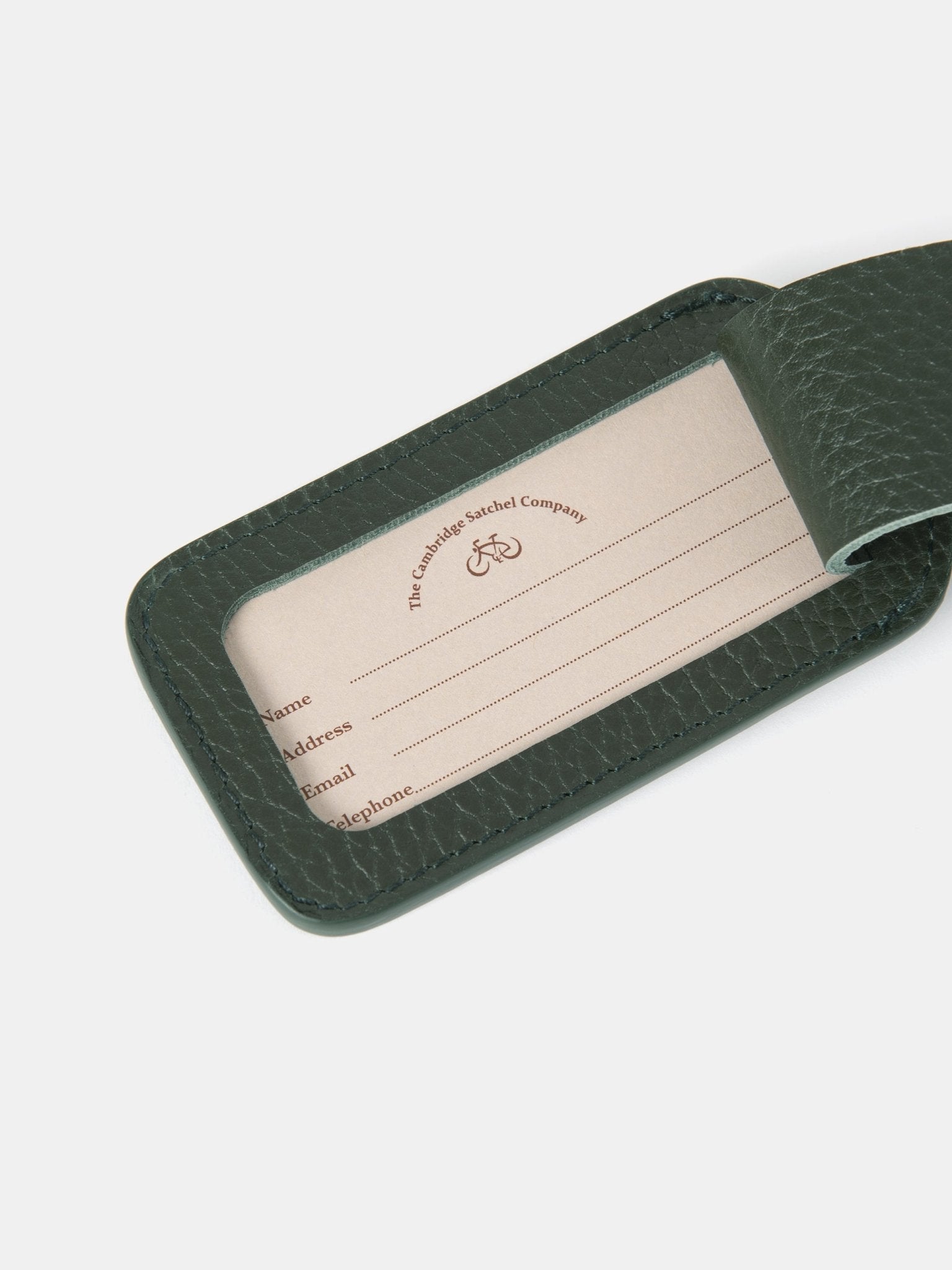 The Luggage Tag - Ivy Calf Grain & Havana Calf Grain