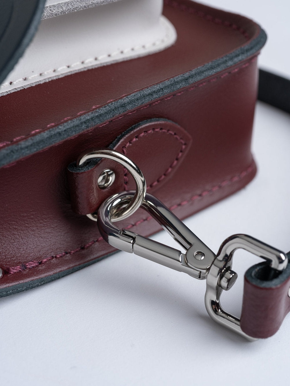 The Mini - Clay, Oxblood & Navy - Cambridge Satchel US Store