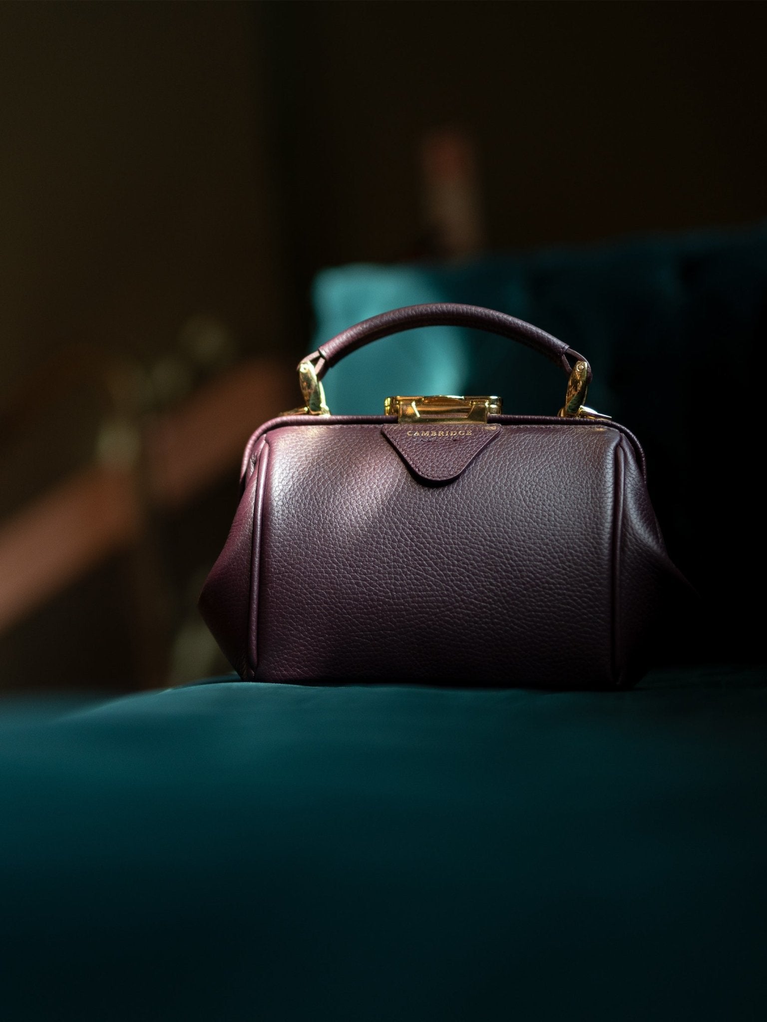 The Mini Sophie - Bordeaux Calf Grain - The Cambridge Satchel Company UK Store