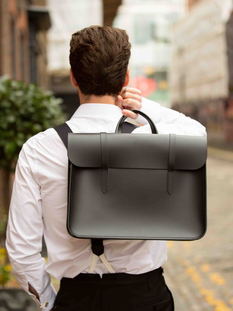 The Music Case - Black - Cambridge Satchel US Store