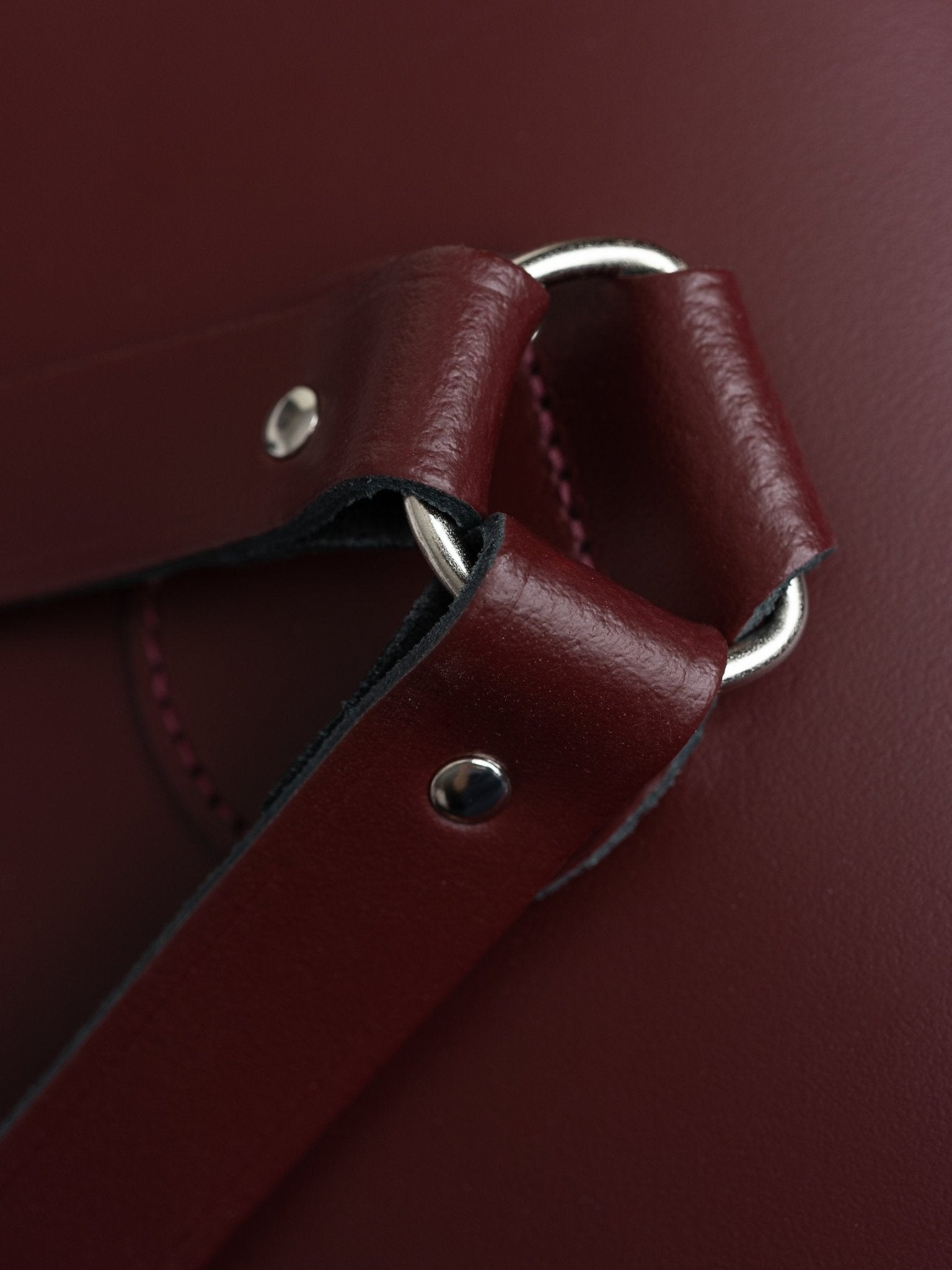 The Portrait Backpack - Oxblood - Cambridge Satchel US Store