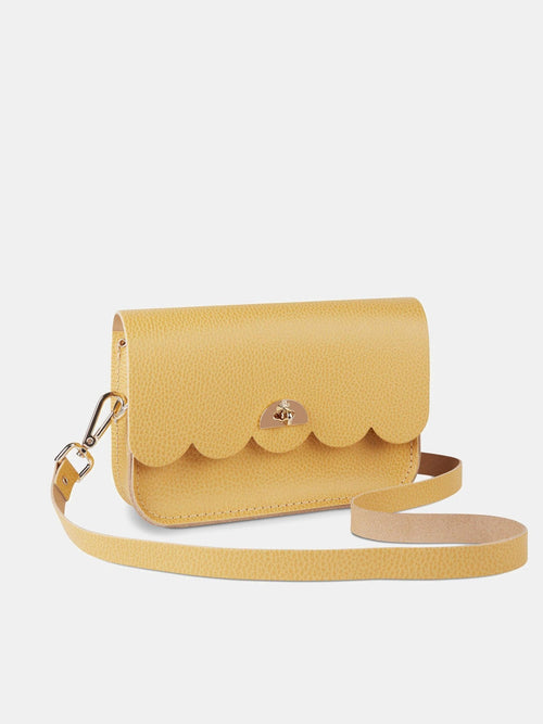 The Small Cloud Bag - Matte Indian Yellow Grain - The Cambridge Satchel Company UK Store