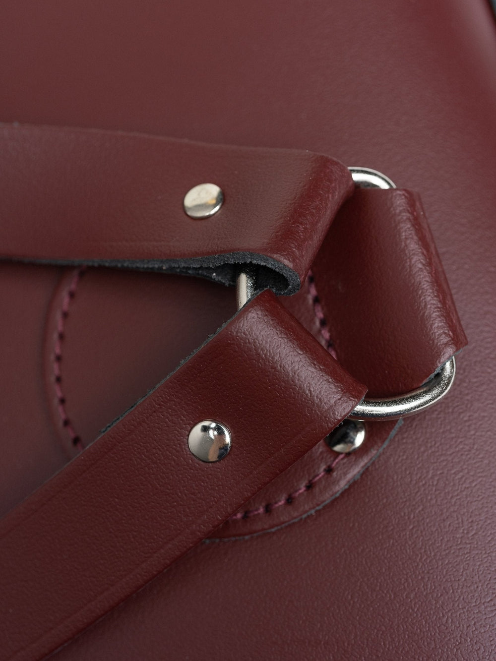 The Small Portrait Backpack - Oxblood - Cambridge Satchel US Store