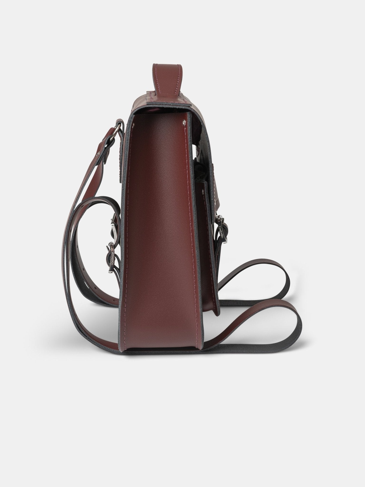 cambridge small black leather backpack Cambridge Satchel The Small Portrait Backpack